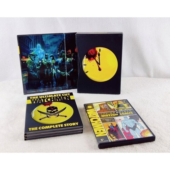 The Ultimate Cut Watchmen - The Complete Story - 5 Disk Box Set - Zack Snyder - Picture 2 of 13